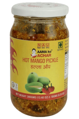 AAMA KO HOT MANGO PICKLE 380 gr