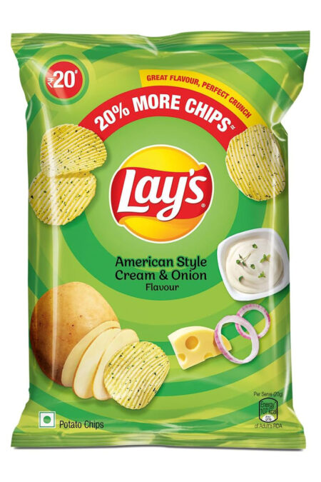 Lay's American Style Cream & Onion Chips 50 gr